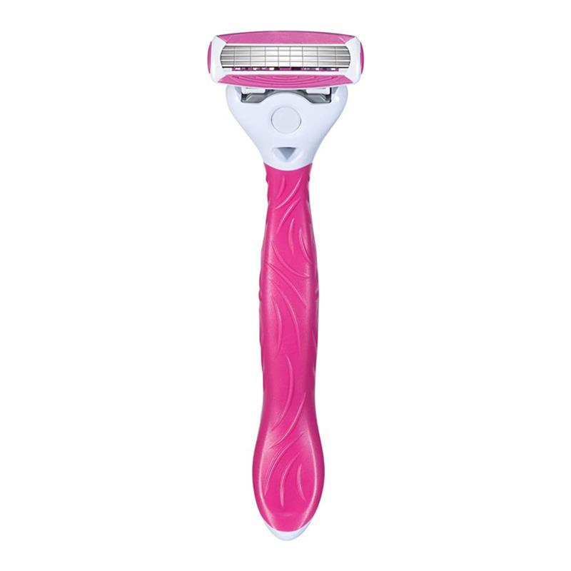 Schick Silk 4 Women’s Shaving Kit – Razor + 2 Blades, Aloe & Vitamin E