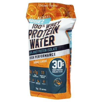 Bodiez Protein Powder Orange 1kg - Muscle Strength & Recovery