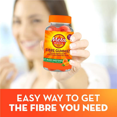 Metamucil Fibre Gummies 72 Pack - Digestive Health Support