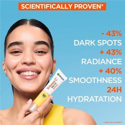 Garnier Vitamin C Glow Daily Tinted Eventone Fluid SPF 50+ - 40ml