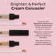 MCoBeauty Brighten & Perfect Cream Concealer Light 2.5 Natural – view 4