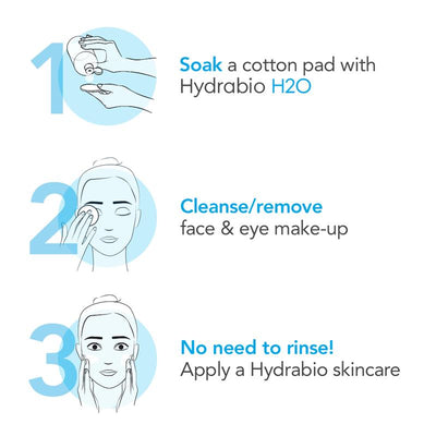 Bioderma Hydrabio H2O Hydrating Micellar Water Cleanser - 100ml