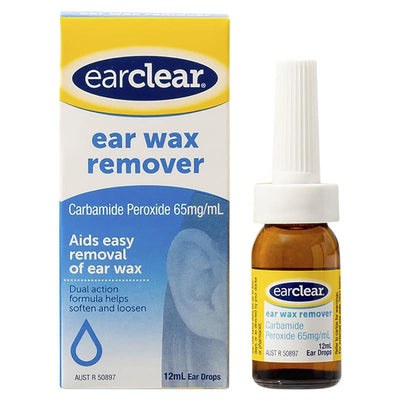 EarClear Ear Wax Remover Drops - 12mL