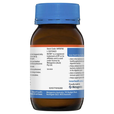 Inner Health Dairy Free Probiotic Powder 90g, Refrigerated