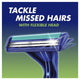 Gillette Blue II Plus Disposable Razors - 20 , 17+3 Blades, Aloe Lubrastrip – view 4