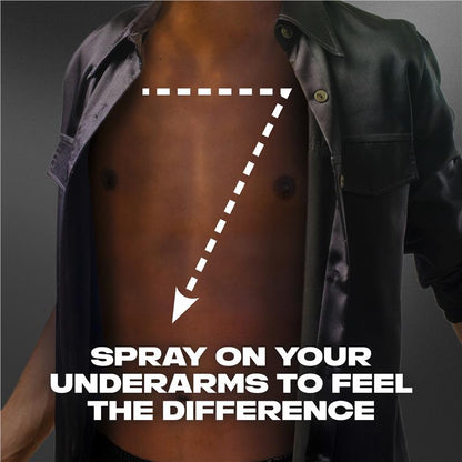 LYNX Black 165ml Antiperspirant Aerosol for Men – 72H Protection