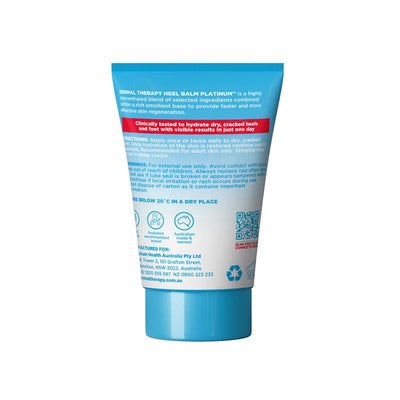 Dermal Therapy Platinum Heel Balm 75g – 30% Urea for Cracked Feet