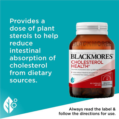 Blackmores Cholesterol Health - 60 Capsules