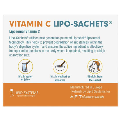 Lipo-Sachets Vitamin C Original 5g - 30 Sachets for Superior Absorption