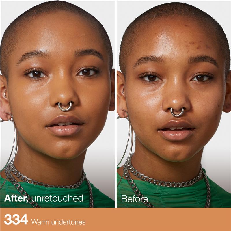Maybelline Fit Me Matte & Poreless Mattifying Liquid Foundation - Warm Sun 334