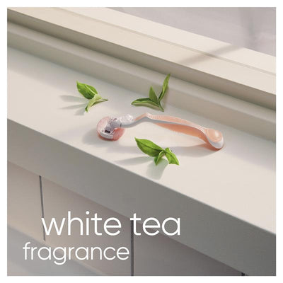 Gillette Venus Comfort Glide White Tea Blade Refills (4 Pack)