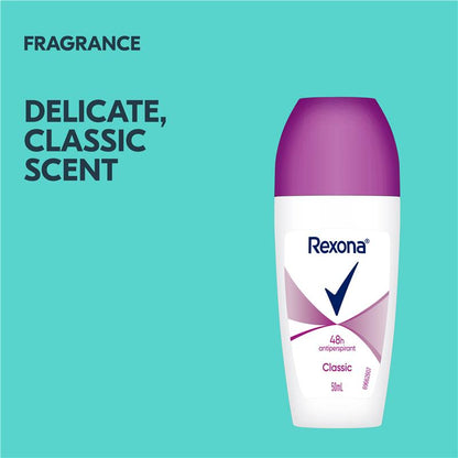 Rexona Women Classic 48-Hour Roll-On Antiperspirant Deodorant 50ml