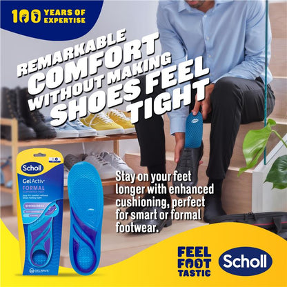Scholl Gel Activ Insole Formal - Large