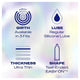 Durex Invisible Close Fit Condoms 10 Pack – view 5