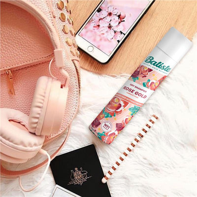 Batiste Rose Gold Dry Shampoo - 350ml for Fresh Hair