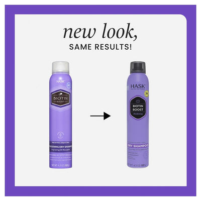 Hask Exotics Biotin Dry Shampoo 122g - Nourishing Formula
