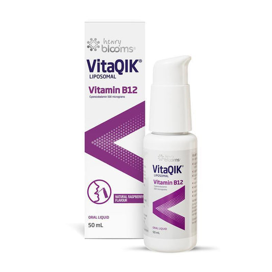 Henry Blooms VitaQIK Vitamin B12 Oral Spray - 50mL - Auzzi Store