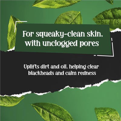 St Ives Naturally Clear Scrub Green Tea 150ml - Refreshing Facial Cleanser