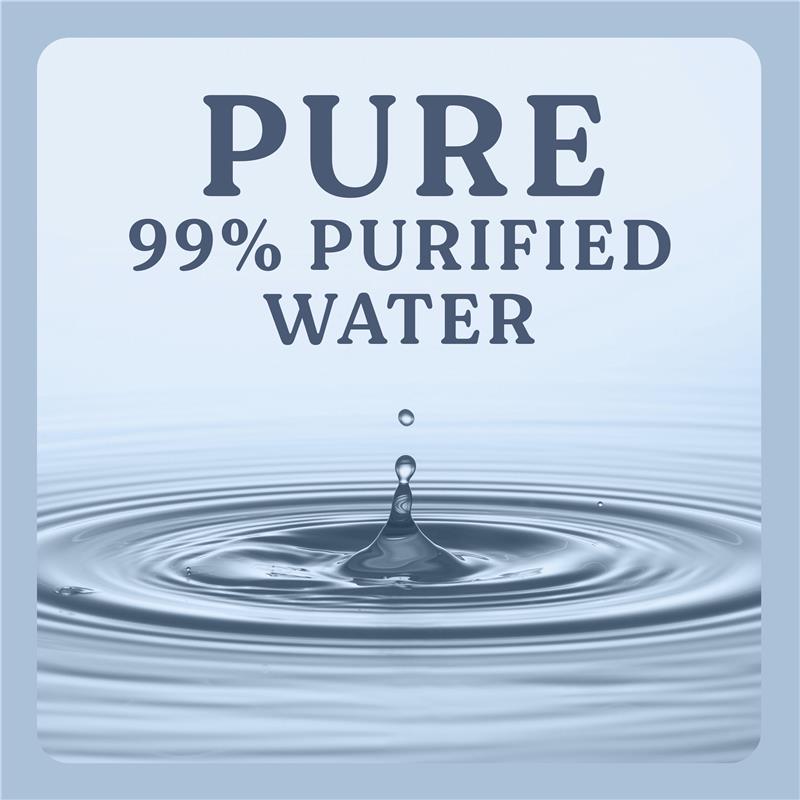 Huggies PURE 99% Water Baby Wipes - Bulk 72x3 Pack