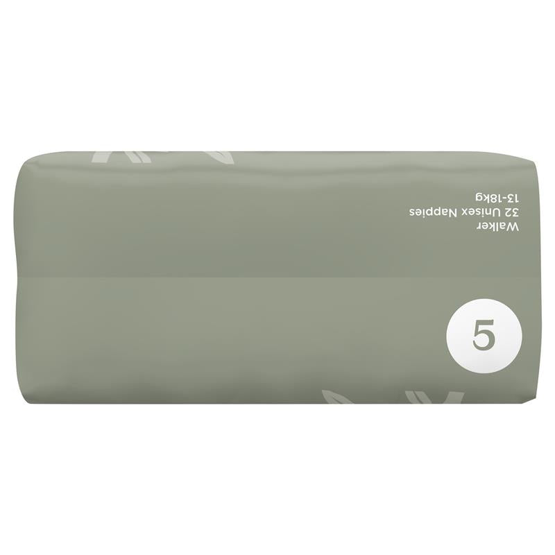 Tooshies Eco Nappies with Organic Bamboo Size 5 Walker (13-18kg) - 32 Pack