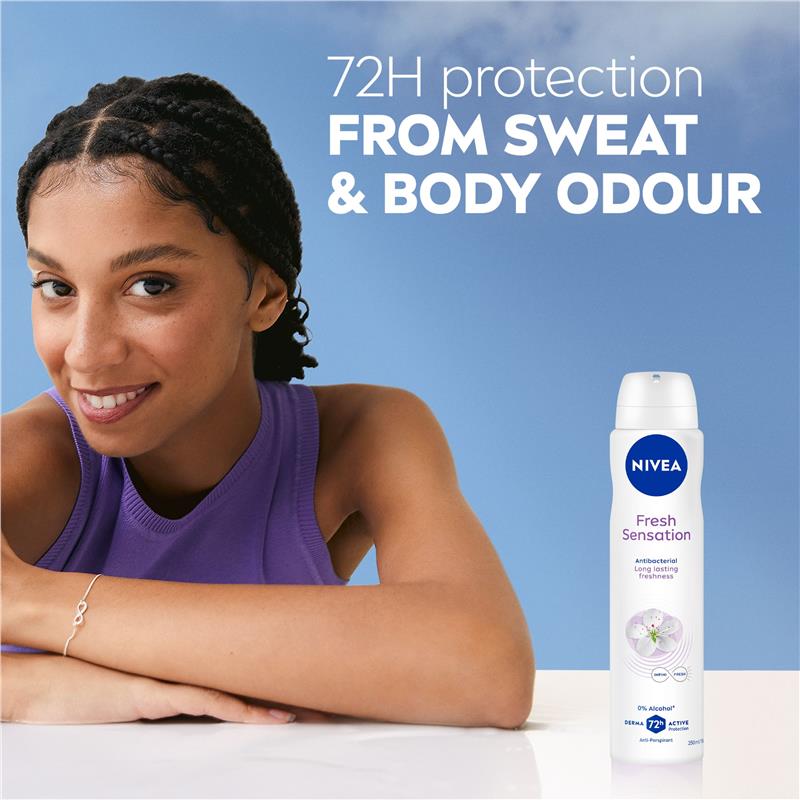 NIVEA Women's INFINIFRESH Deodorant 72hr Protection 250ml