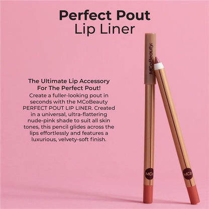 MCoBeauty Perfect Pout Lip Liner Rose Saturn NEW