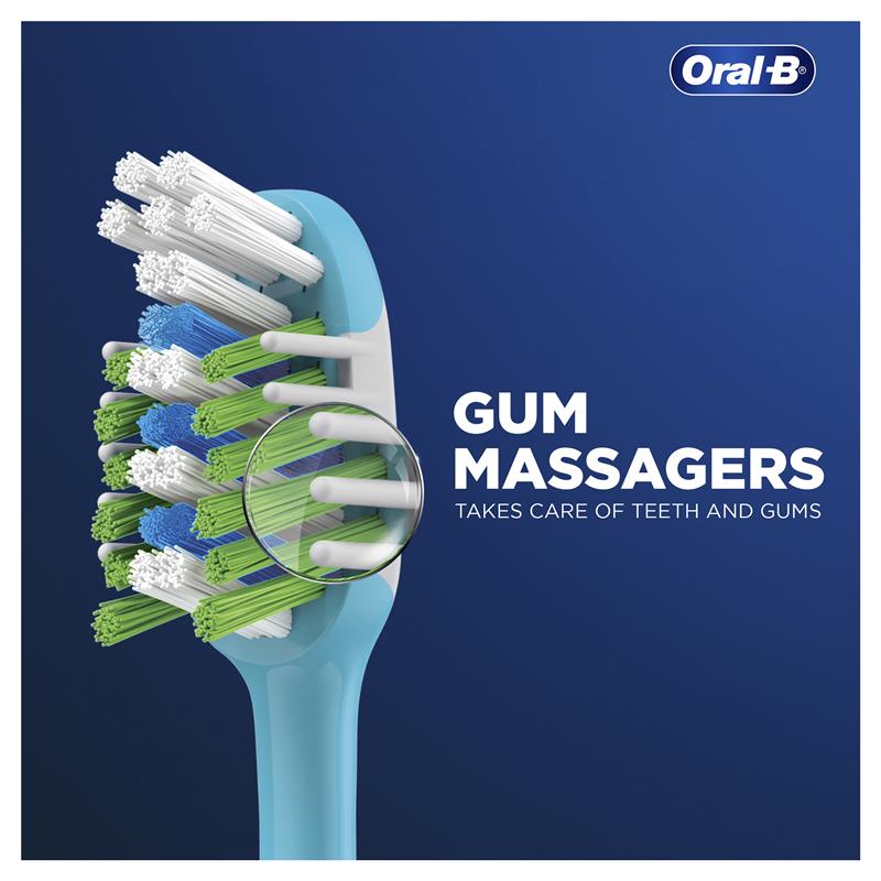 Oral-B Cross Action Indicator Toothbrush - Effective Plaque Removal