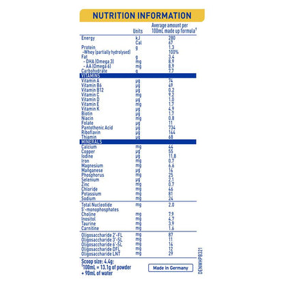 Nestle NAN SUPREMEpro 1 Premium Starter Baby Infant Formula Powder (800g) - From Birth
