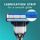 Gillette Mach3+ Replacement Cartridges – 3 Blades – view 4 - Auzzistore