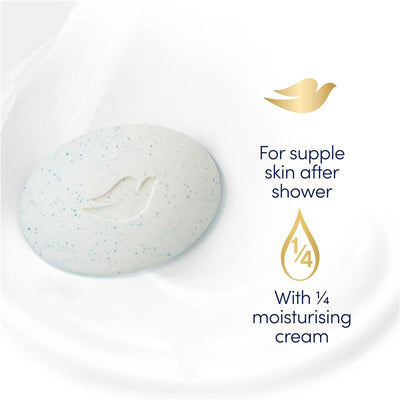 Dove Exfoliating Beauty Cream Bars 4x90g – Moisturizing & Cruelty-Free