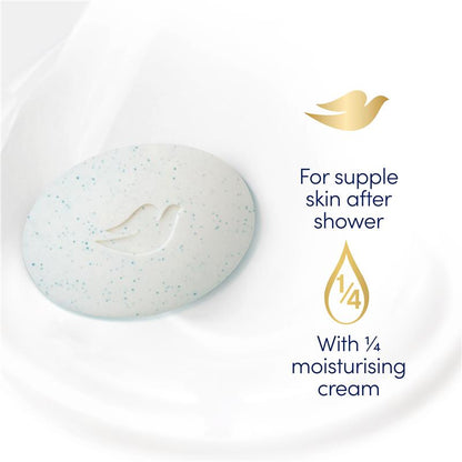 Dove Exfoliating Beauty Cream Bars 4x90g – Moisturizing & Cruelty-Free