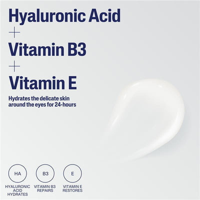 Cetaphil Hydrating Eye Cream Serum 14ml - Deep Hydration for All Skin Types