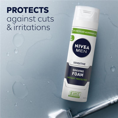 NIVEA MEN Sensitive Shaving Foam with Chamomile & Vitamin E 200ml