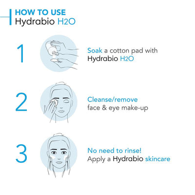 Bioderma Hydrabio H2O Hydrating Micellar Water Cleanser 250ml - Refresh and Hydrate