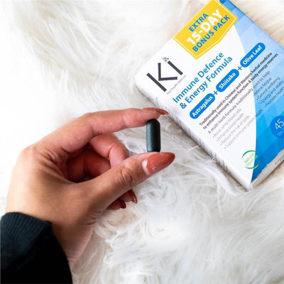 Ki Immune Defence & Energy Formula with Astragalus & Shiitake - 60 Tablets