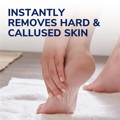 Scholl Callus File – Dual Sided Manual Foot File for Removing Hard Skin