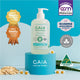 Gaia Natural Baby Hair & Body Wash 500ml - Gentle 2-in-1 Cleanser – view 4 - Auzzistore
