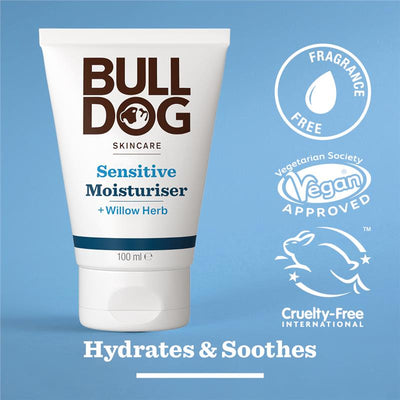 Bulldog Skincare for Men Sensitive Moisturiser 100ml