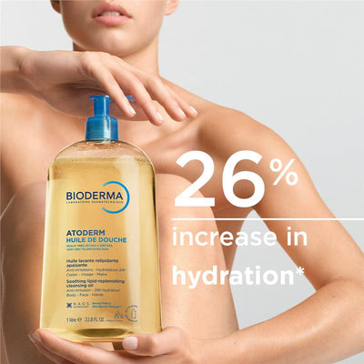Bioderma Atoderm Ultra-Nourishing Shower Oil Cleanser - 1L