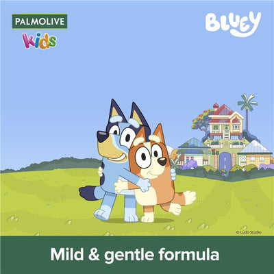 Palmolive Kids Bluey 3 in 1 Berrylicious Body Bath & Hair 1 Litre - Gentle & Fun