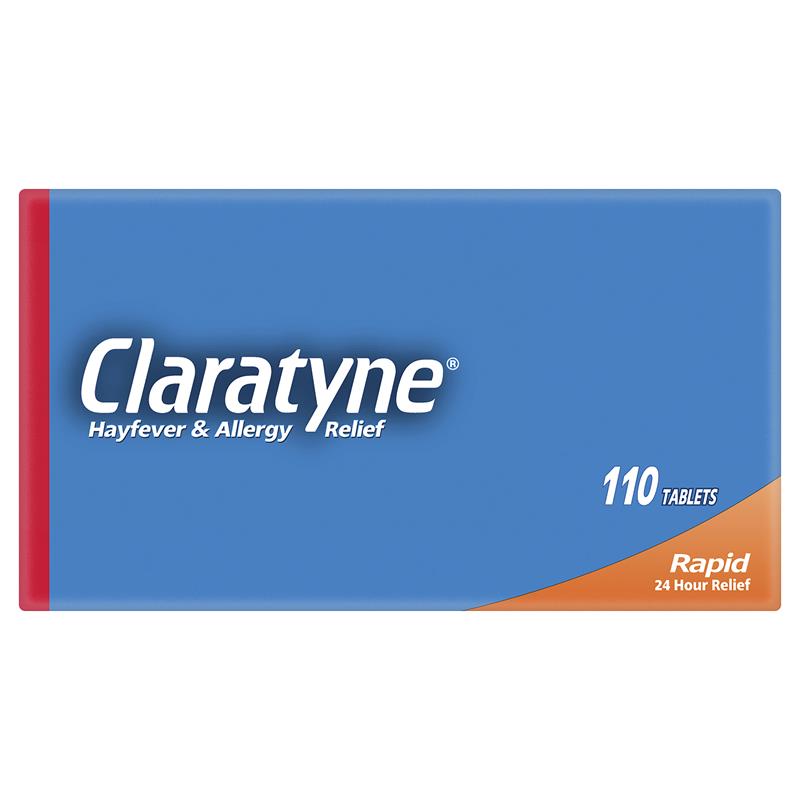 Claratyne Allergy & Hayfever Relief Antihistamine Tablets 110 Pack