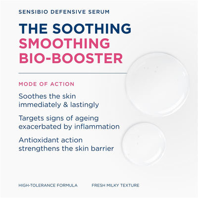 Bioderma Sensibio Soothing Defensive Serum for Sensitive Skin 30ml - Gentle Care