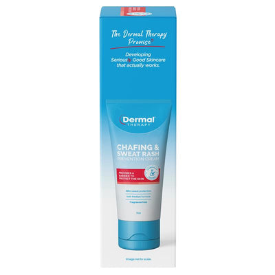 Dermal Therapy Chafing & Sweat Rash Cream 75g - Skin Protection Formula