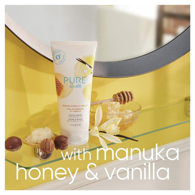 Gillette Venus Pure Manuka Honey & Vanilla Shave Cream 174g with Shea Butter