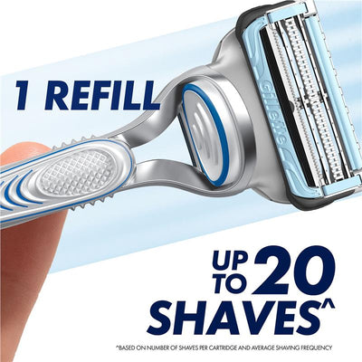 Gillette Skinguard Cartridges 4 Pack - Ultimate Shaving Comfort