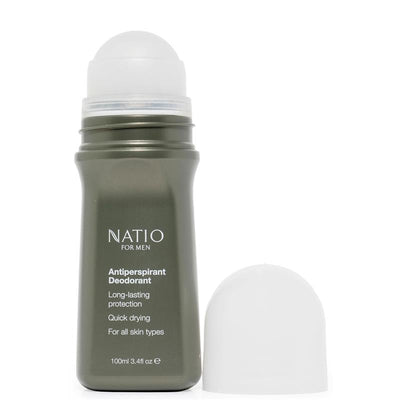 Natio Men’s 100ml Long-Lasting Antiperspirant Roll-On Deodorant
