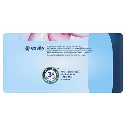 Tena Long Liners 26-Liners | Breathable, Odor Control, 3X Leak Protection