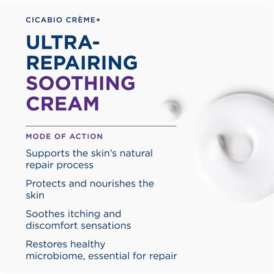 Bioderma Cicabio Crème+ Soothing and Hydrating Restorative Cream 40ml - Skin Recovery Innovation
