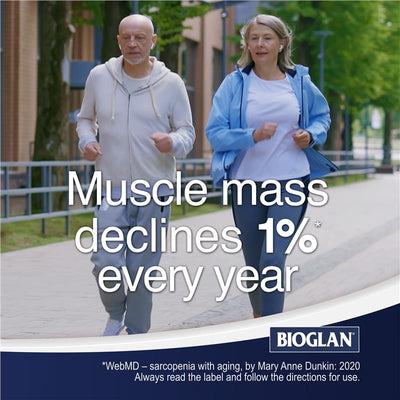 Bioglan Muscle Protect HMB + D3 - 60 Tablets for Enhanced Muscle Strength