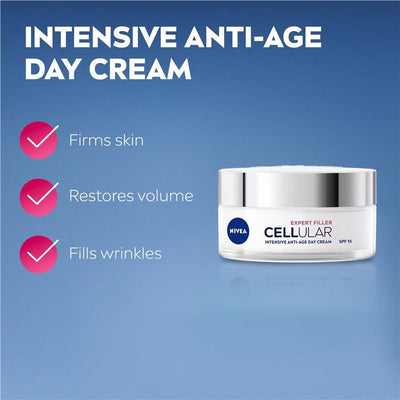 NIVEA Cellular Expert Filler Intensive Anti-Age Day Cream SPF 15 - 50ml